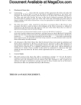 Picture of Exclusive Manufacturing Rights Agreement