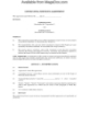 Canada Consulting Contract with confidentiality provisions