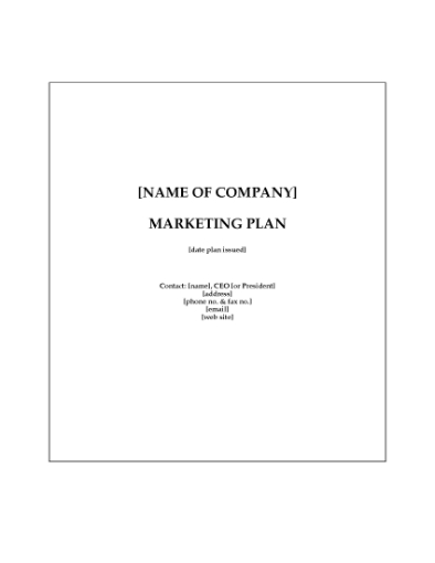 Picture of Restaurant Marketing Plan