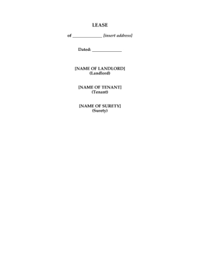 Picture of UK Deed of Commercial Lease for Office Space