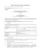 Director Employment Agreement (non-union)