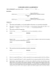 British Columbia Cohabitation Agreement
