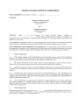 Home Staging Services Contract
