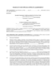 Make-Up and Special Effects Agreement
