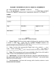 Market Vendor Occupancy License Agreement